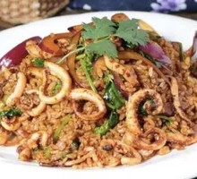 Squid Egg Fried Rice