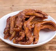 Braised Duck Feet