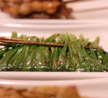 Steamed Tofu with Leek in Aluminum Foil