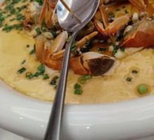 Steamed Earth Egg with June Yellow Crab