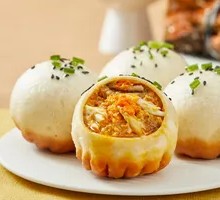 Crab Filling Pan-Fried Dumplings