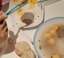 Fried Tofu Wrapped in Bean Curd Sheets with Vermicelli Soup