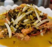 Golden Soup River Shrimp