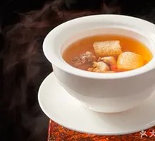Bamboo Sponge and Free-range Chicken Soup