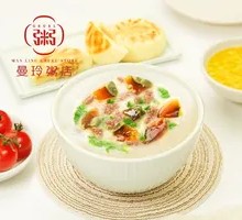 Century Egg and Beef Congee