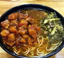 三丁辣酱面