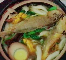Pickled Mustard Green and Yellow Croaker Noodle Dumplings