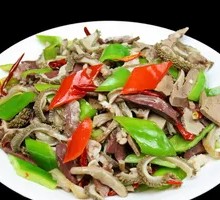 Kimchi Stir-Fried Lamb Offal