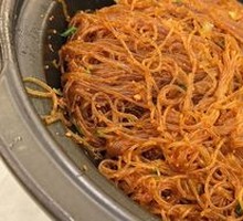 Seafood Sauce Dry Tossed Rice Noodles