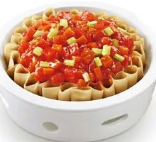 Five-Tomato Sauce over Buckwheat Noodles