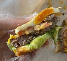 No-Bread Viral Beef Cheese Burger