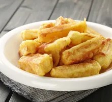 Glazed Sweet Potato Strips