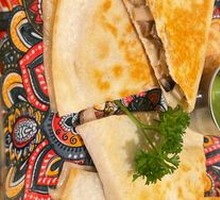 Black Truffle Wild Mushroom Chicken Tacos