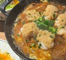 Garlic Noodles with Shrimp