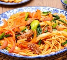 Pork Tenderloin Stir-Fried Noodles