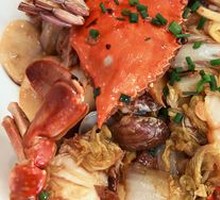 Stir-fried Crab with Rice Noodles