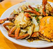 Steamed Crab with Rice Noodles