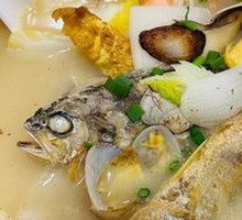 Yellow Croaker Seafood Noodles