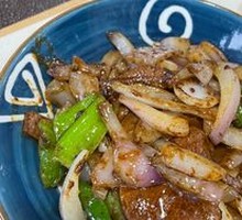 Stir-fried猪 Liver