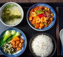 Eight Treasure Spicy Sauce Rice
