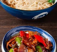 Old Shanghai Pig Liver Noodles