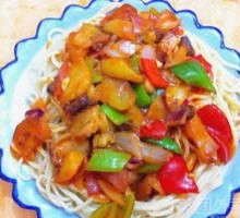 Scallion Beef Noodles