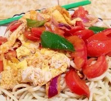 Tomato and Egg Fried Rice