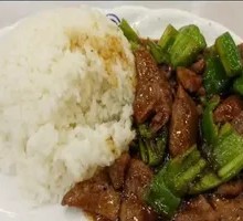 Sauce-Braised Pork Liver Rice
