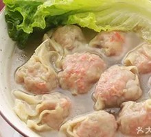 Fresh Shrimp and Crab Roe Dumplings