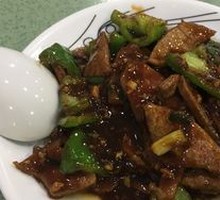 Sauce-Braised Pork Liver Topping