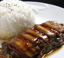 Preserved Vegetable Braised Pork Rice