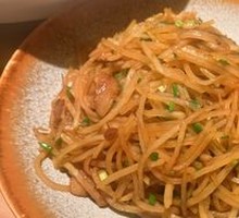 Braised Pork Belly Stir-Fried with Potato Strips