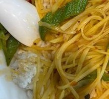 Sour and Spicy Potato Noodles with Rice