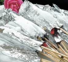 Salt-Baked Skewered Shrimp