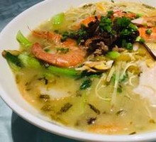 Three Fresh Seafood Noodles