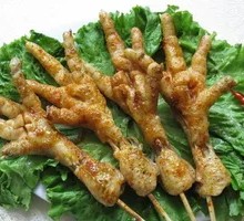 Charcoal-Grilled Marinated Chicken Feet