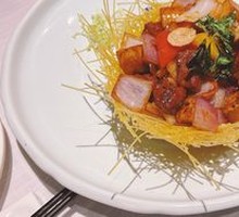 Foie Gras and Beef Cubes