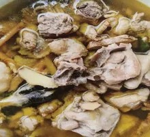 Chicken Soup with Mushrooms