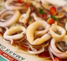 Mustard-Flavored Boiled Squid Tubes