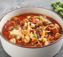 Chongqing Spicy Blood Slices with Offal