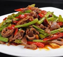 Stir-Fried Chicken Gizzard with Vegetables