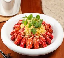 Garlic Mud Crab Dish