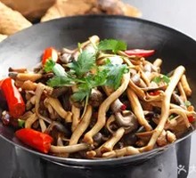 Dry Pot Wild Mushrooms