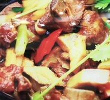 Garlic Pork Ribs in Small Pot