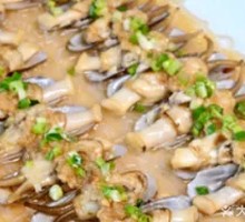 Steamed Clams with Garlic and Vermicelli