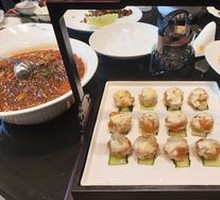 Sea Urchin Sauce Baked Tiger Prawn Balls