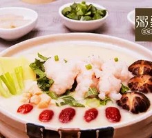 Hand-Beaten Shrimp Slurry Porridge