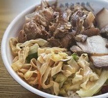 Pork Trotter and Pork Belly Rice