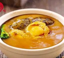 Dried Abalone and Flower Mushroom Rice