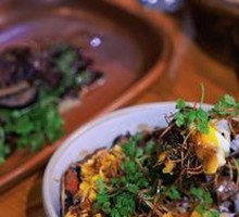 Foie Gras Steak Rice with Soft-Boiled Egg